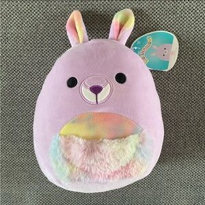 🦘 Squishmallows Kiki the Kangaroo – Pastel Plush Toy – Super Soft & Cuddly! 💕